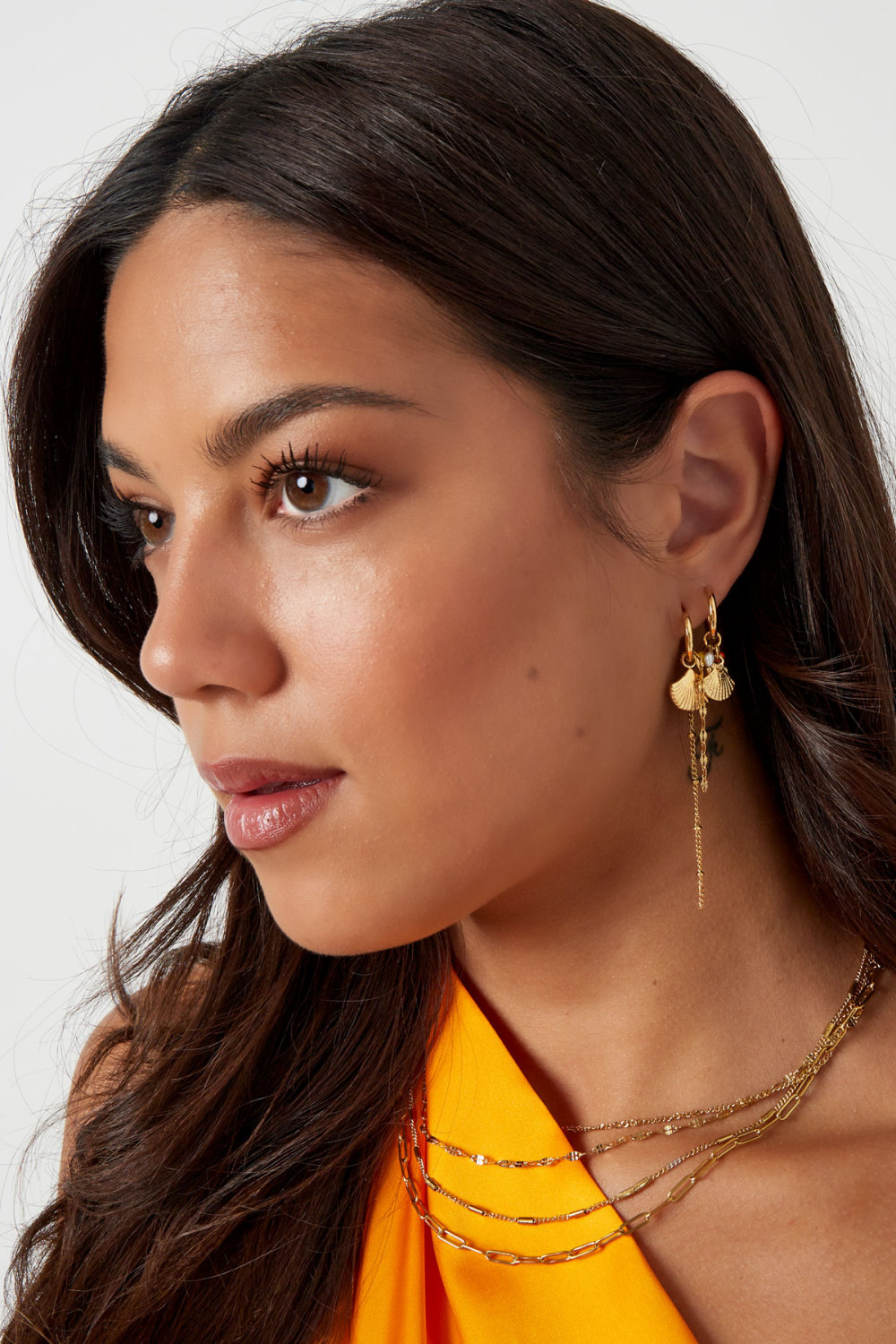 Boucles D'oreilles Perles Avec Coquillage h5Image2