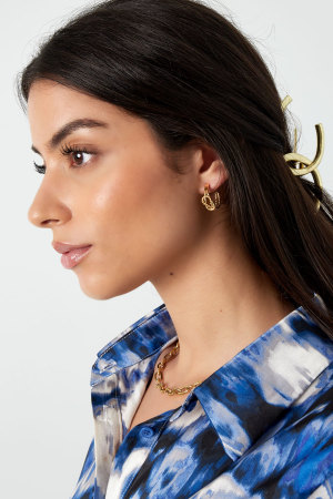 Boucles D'oreilles Motif Subtil h5 Image2