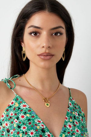 Boucles D'oreilles Double Coeur h5 Image4
