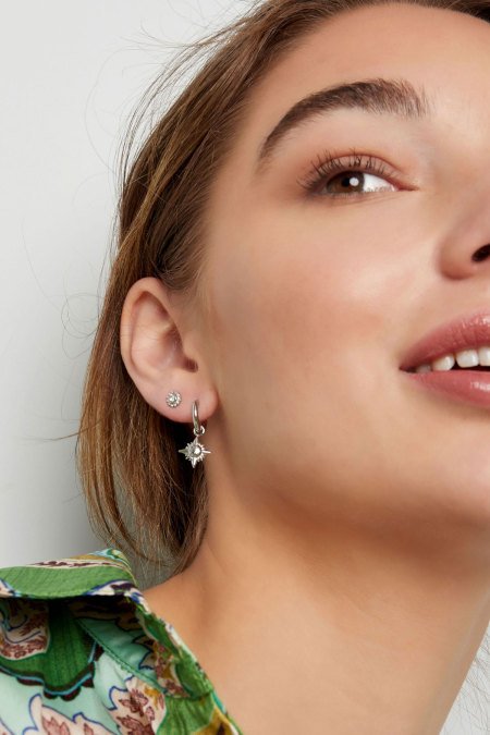 Clous d'Couleur oreilles lune 2