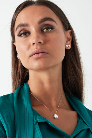 Clous D'oreilles Pierre Ronde h5 Image2