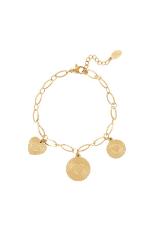 Bracelet 3 Pièces Coeur h5 