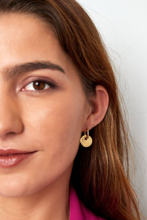 Boucles D'oreilles Pièce Étoile h5 Image2