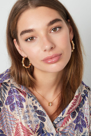 Boucles D'oreilles Rondes Torsades h5 Image2