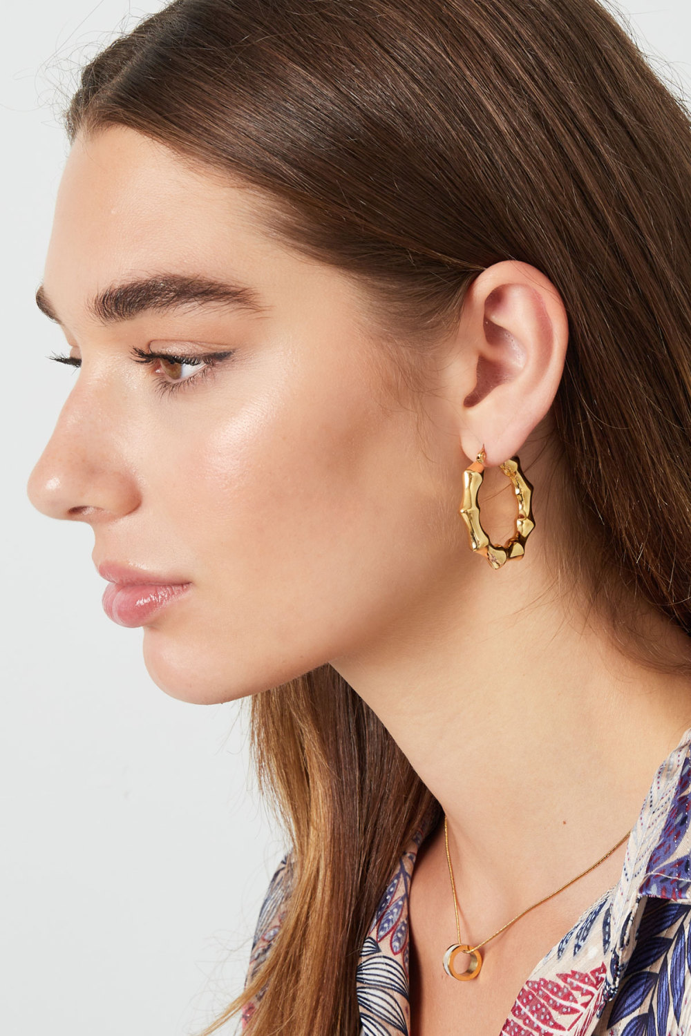 Boucles D'oreilles Rondes Torsades Image3