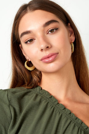 Boucles D'oreilles Rondes Chics Incontournables h5 Image2