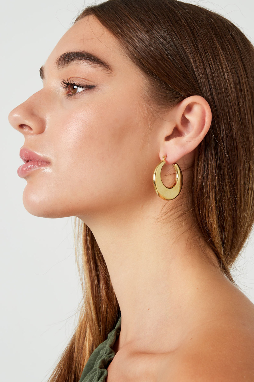Boucles D'oreilles Rondes Chics Incontournables Image3