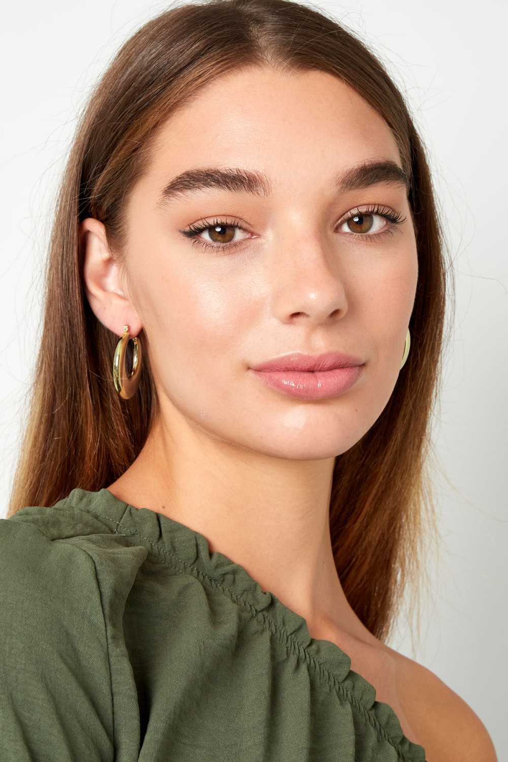 Boucles D'oreilles Rondes Chics Incontournables Image4