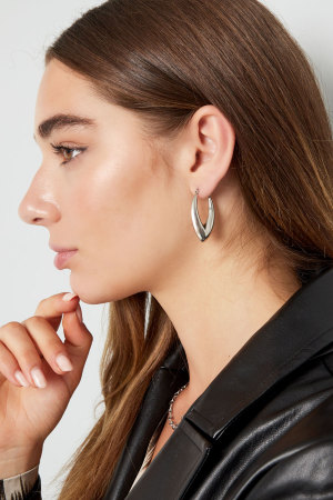 Boucles D'oreilles Esthétiques Avec Pointe h5 Image3