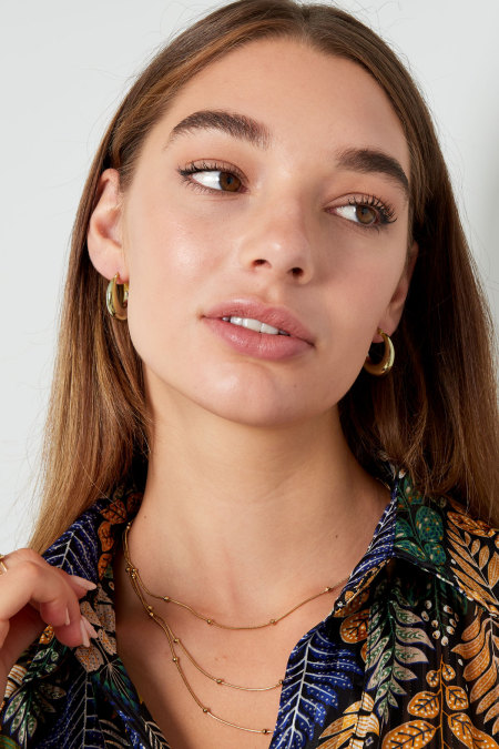 boucles d'oreilles rondes chic 2