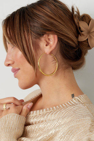 Boucles D'oreilles Basiques Avec Variété h5 Image4