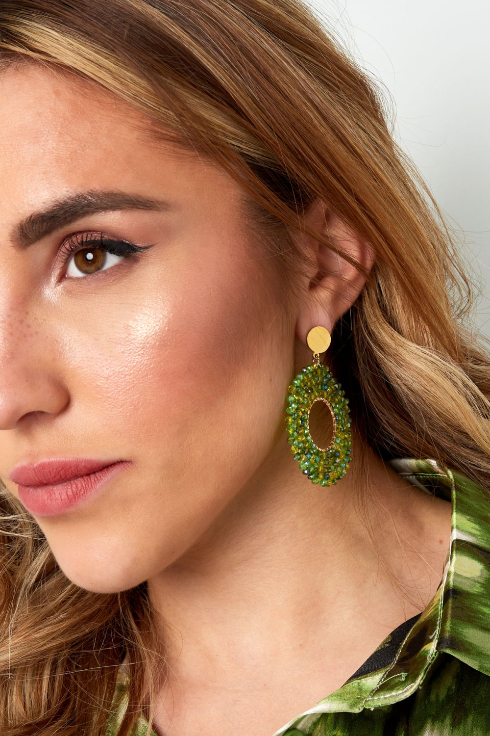 Boucles D'oreilles Grosses Perles Party h5Image3