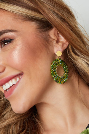 Boucles D'oreilles Grosses Perles Party h5 Image4
