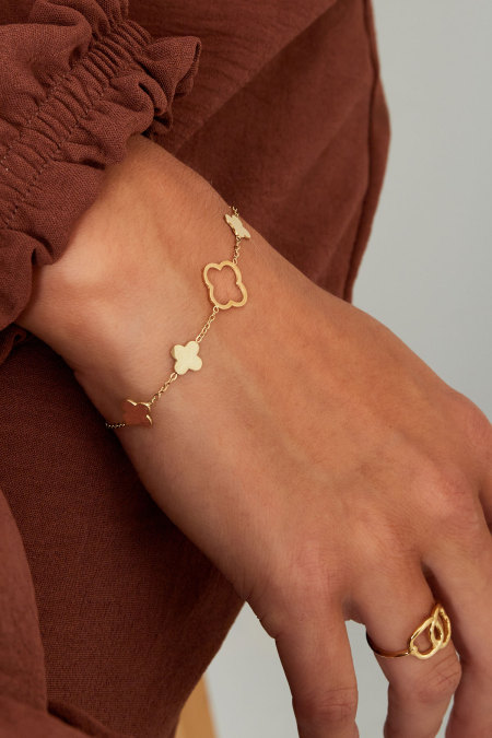 bracelet trèfles 2