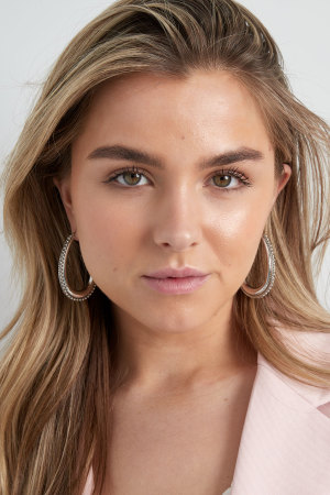 Boucles D'oreilles Ovale Vie h5 Image2