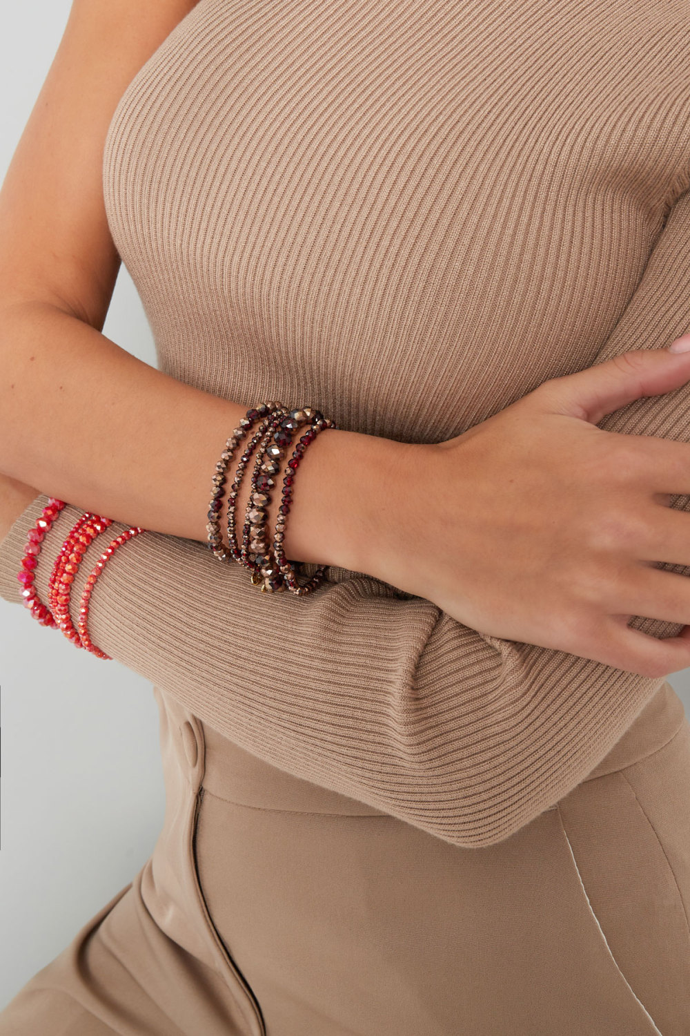 Lot De 5 Bracelets En Cristal Image3