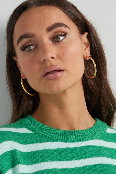 boucles d'oreilles basic larges 2