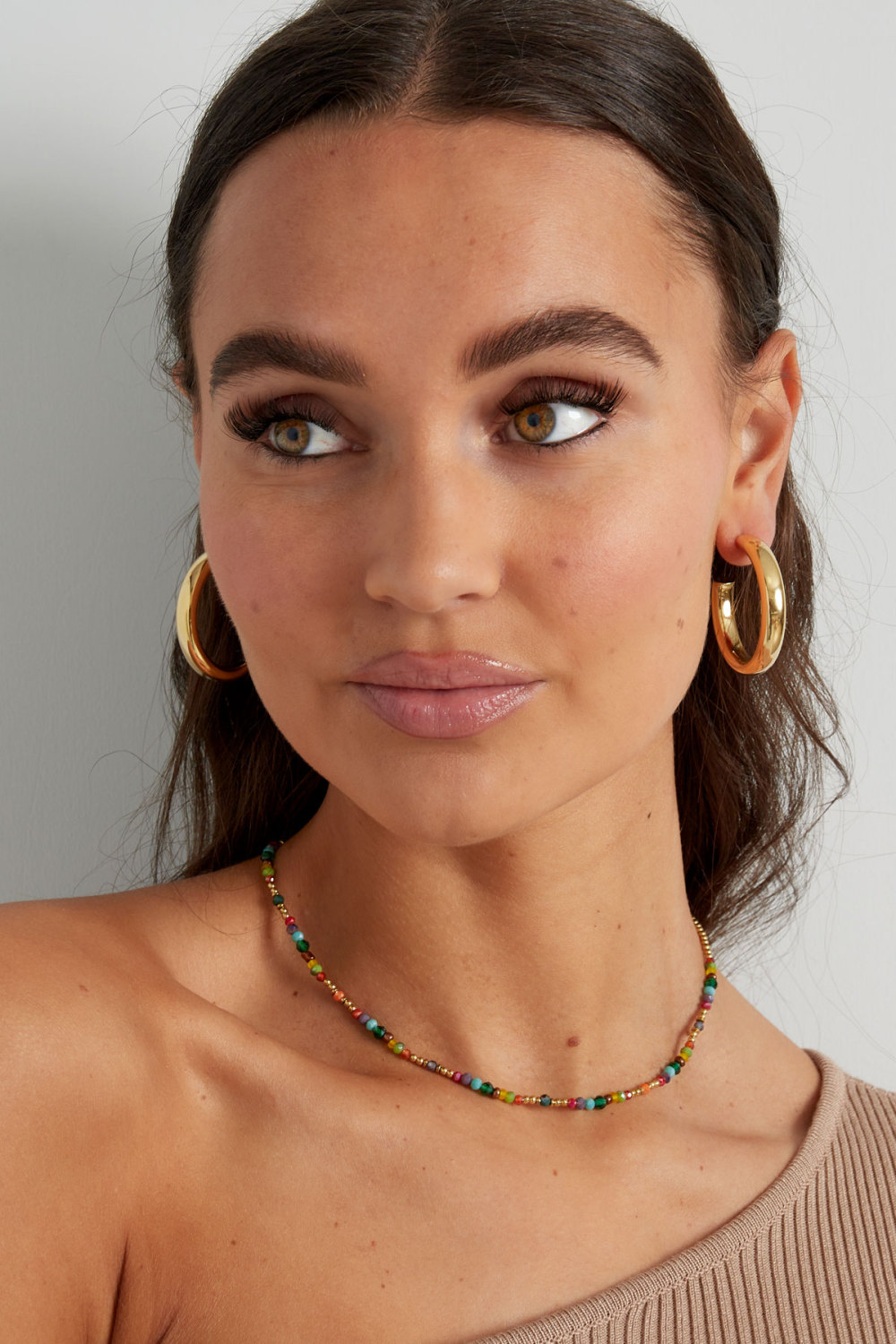 Boucles D'oreilles Basiques Épaisses Image2