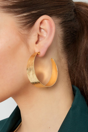 Boucles D'oreilles Rayures Lune h5 Image3