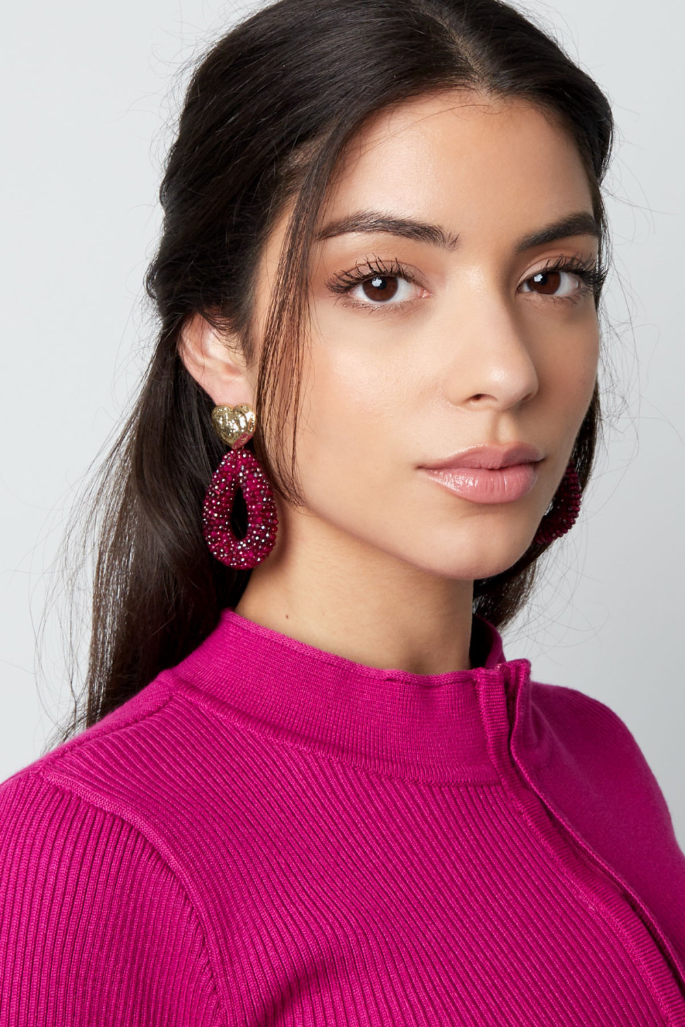 Boucles D'oreilles Perles Ovales Image2