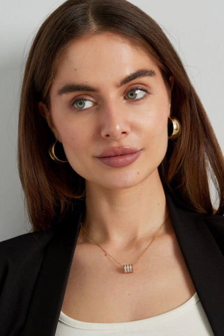 boucles d'oreilles relief lune 2