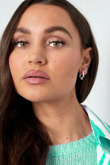 Boucles d'oreilles étoile basic medium - doré 2