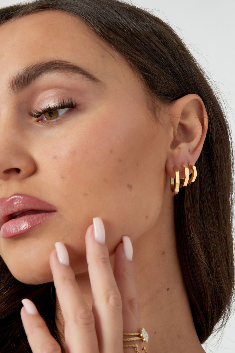 Boucles D'oreilles Rondes Classiques Medium Image4