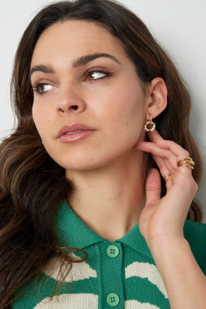 Boucles D'oreilles Perle Soleil h5 Image2