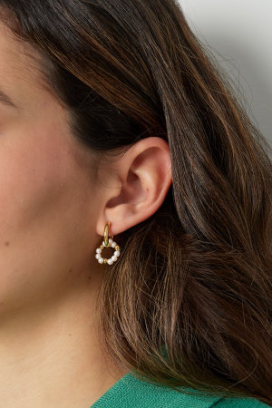 Boucles D'oreilles Perle Soleil h5 Image3