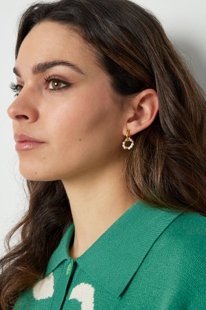 Boucles D'oreilles Perle Soleil h5 Image4