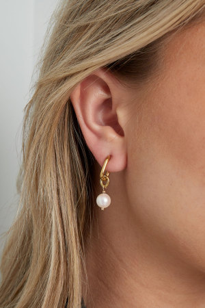 Breloque Perle De Boucle D'oreille Classique h5 Image3
