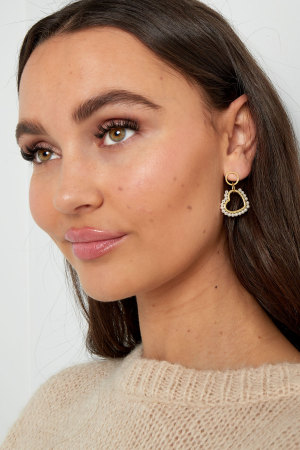 Boucles D'oreilles Perle Amore h5 Image4