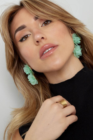 Boucles D'oreilles Esprit Rose h5 Image2