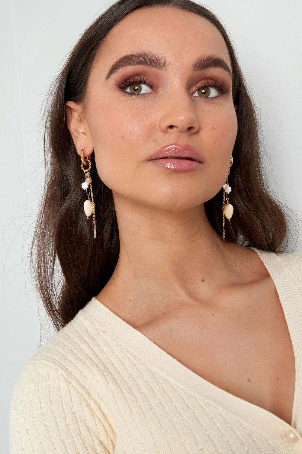 Boucles D'oreilles Love Party - Vert/Violet Image2