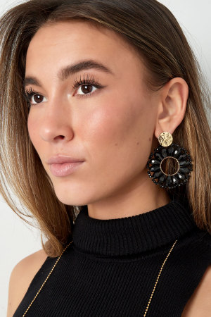 Boucles D’oreilles En Forme De Marguerite h5 Image4