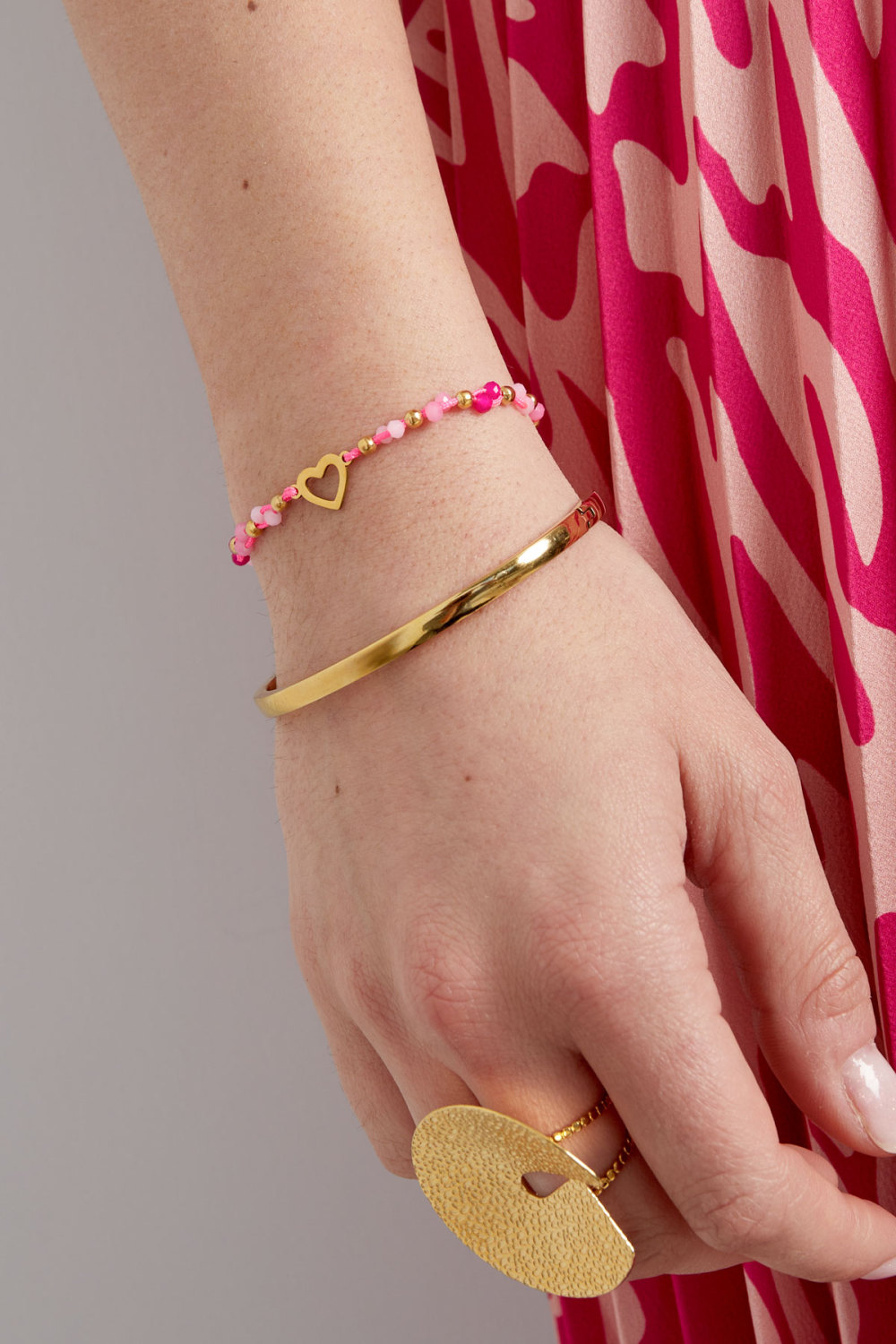 Bracelet D'été Coeur Coloré Image2