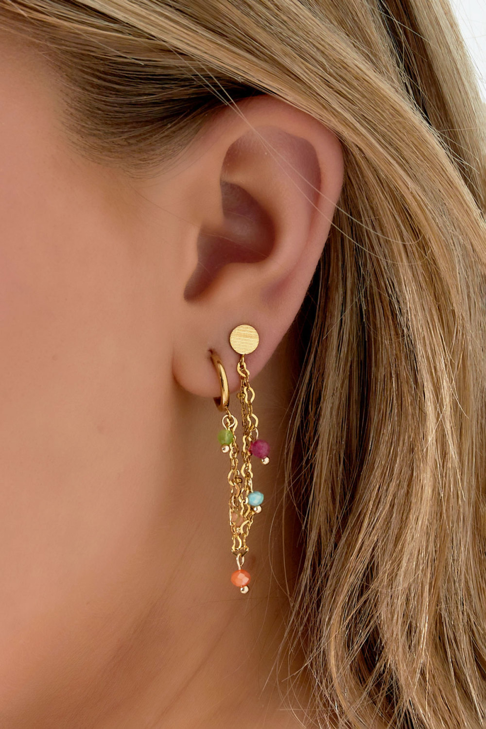 Boucle D'oreille Trésor Technicolor h5Image3