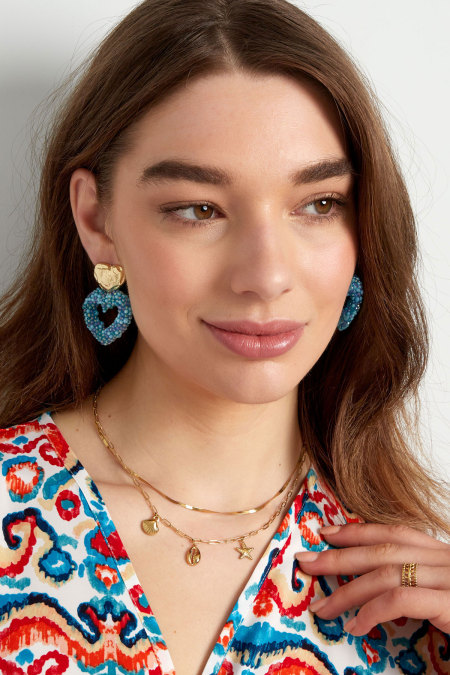 Boucles d'oreilles chemin vers mon coeur 2