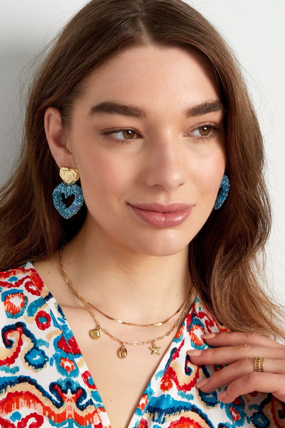 Boucles D'oreilles Chemin Vers Mon Coeur h5Image2