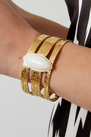 Bracelet Bohème Serein - Doré h5 Image2