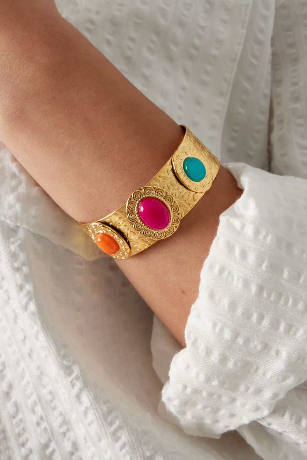 Bracelet Paradis Bohème - Doré h5Image2