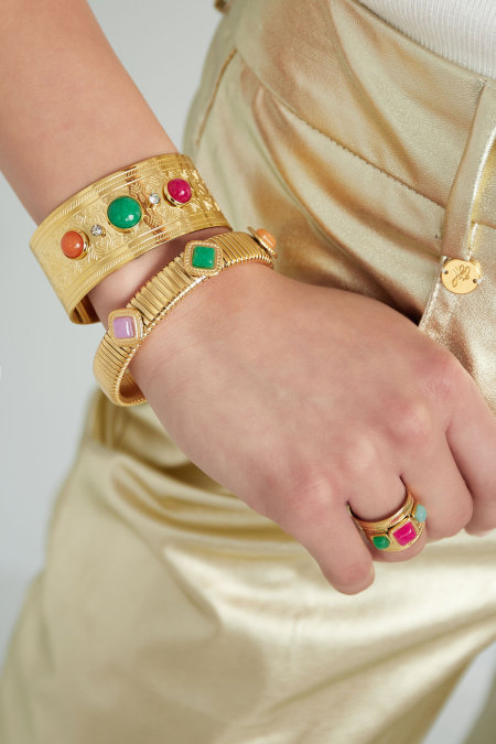 Bracelet bohème rêveur - doré 2