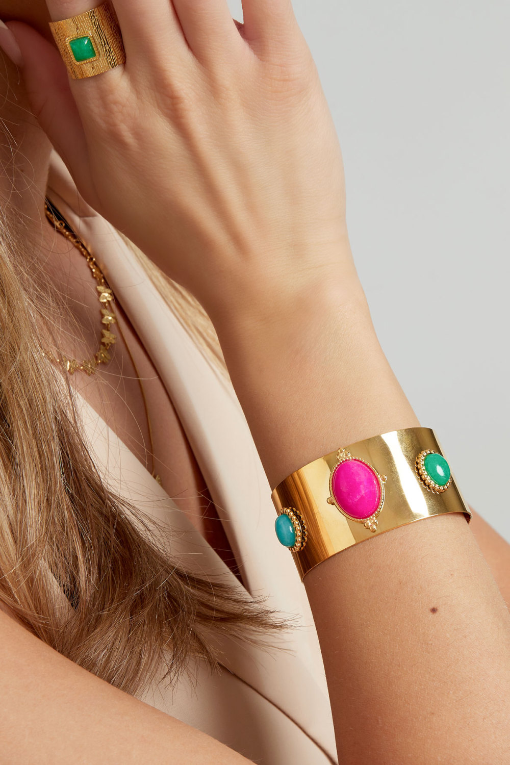 Bracelet Bohème Moelleux - Doré Image3