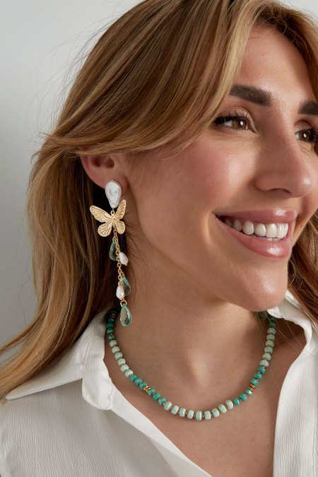 Boucles d'oreilles papillon 2
