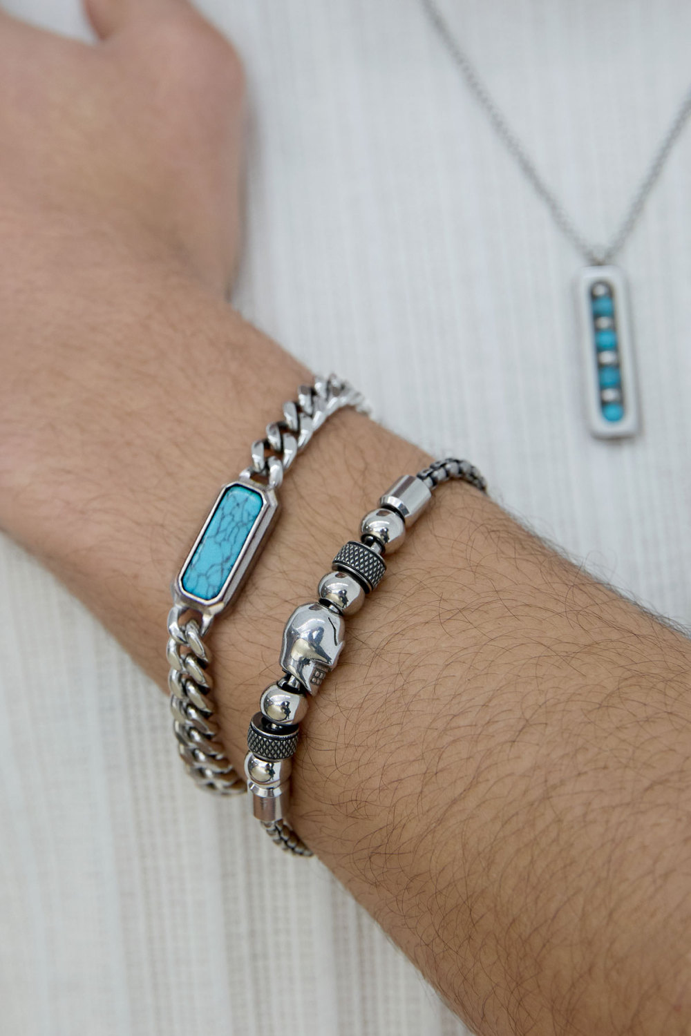 Bracelet Lien Avec Pierre Image2