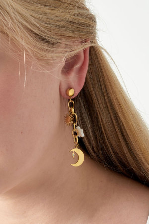 Boucles D'oreilles Étoiles Brillantes h5 Image2