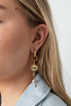 Boucles D'oreilles Oeil À Bientôt h5 Image3