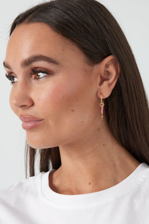 Boucles D'Oreilles Love On Top Charm h5 Image2