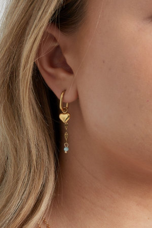 Boucles D'couleur Oreilles Fcouleur Orever Love - Rose/Couleur Or h5 Image3