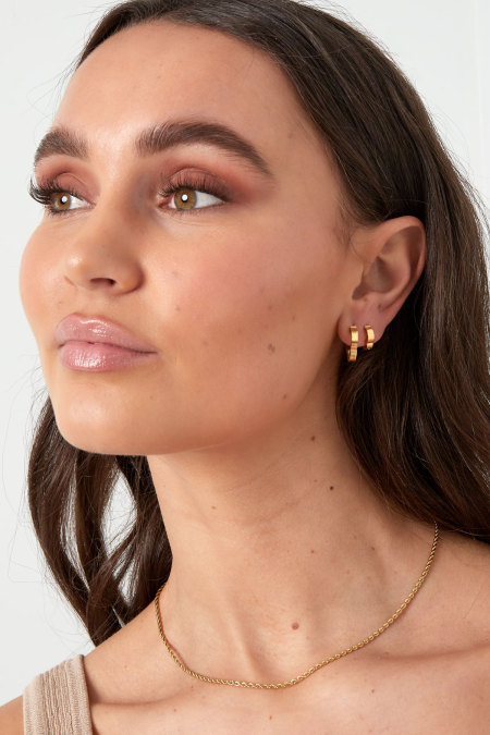 boucles d'oreilles trèfle basic petites 2